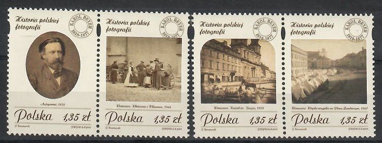 Znaczek Polska 2008 Mi 4346-4349 Fi 4196-4199 Czyste **