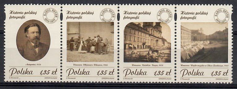 Znaczek Polska 2008 Mi 4346-4349 Fi 4196-4199 Czyste **