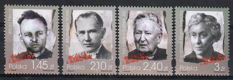 Znaczek Polska 2009 Mi 4408-4411II Fi 4258-4261II Czyste **