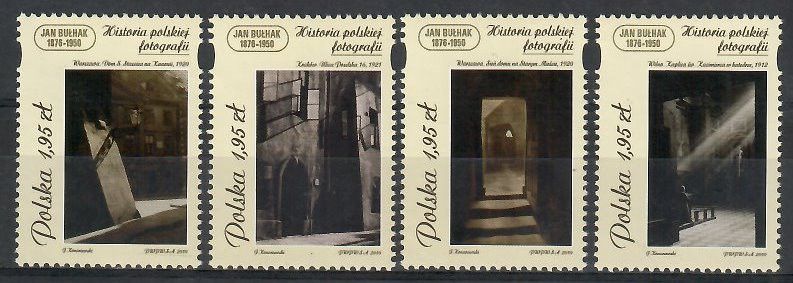 Znaczek Polska 2010 Mi 4476-4479 Fi 4326-4329 Czyste **