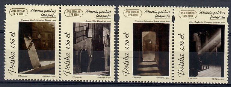 Znaczek Polska 2010 Mi 4476-4479 Fi 4326-4329 Czyste **