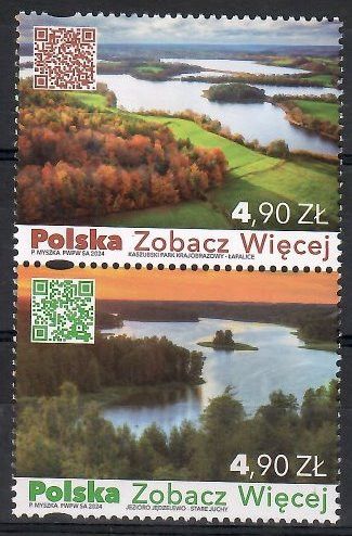 Znaczek Polska 2024 Mi 5550-5551 Fi 5398-5399 Czyste **