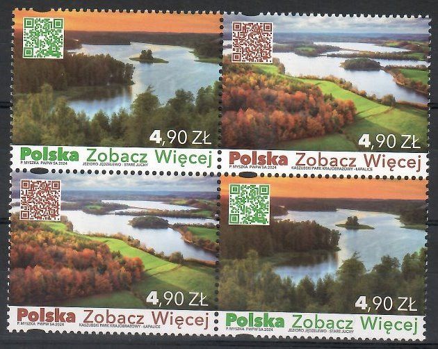 Znaczek Polska 2024 Mi 5550-5551 Fi 5398-5399 Czyste **