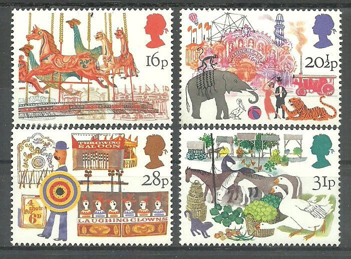 Znaczek Wielka Brytania 1983 Mi 966-969 Czyste **