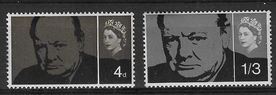 Znaczek Wielka Brytania 1965 Mi 384-385x Czyste **