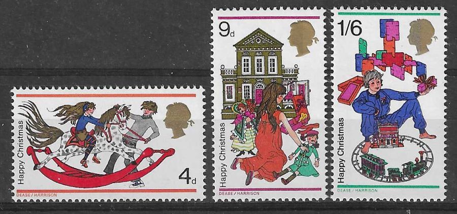 Znaczek Wielka Brytania 1968 Mi 493-495 Czyste **