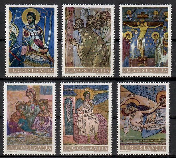 Znaczek Jugosławia 1969 Mi 1322-1327 Czyste **