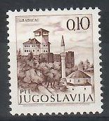 Znaczek Jugosławia 1972 Mi 1465IAyb Czyste **