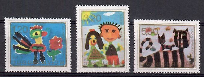 Znaczek Jugosławia 1974 Mi 1573-1575 Czyste **