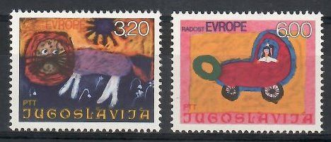 Znaczek Jugosławia 1975 Mi 1615-1616 Czyste **