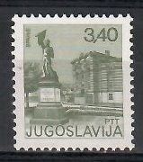 Znaczek Jugosławia 1977 Mi 1694A Czyste **