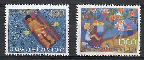 Znaczek Jugosławia 1977 Mi 1697-1698 Czyste **