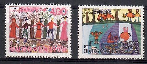 Znaczek Jugosławia 1978 Mi 1744-1745 Czyste **