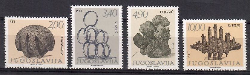 Znaczek Jugosławia 1978 Mi 1750-1753 Czyste **
