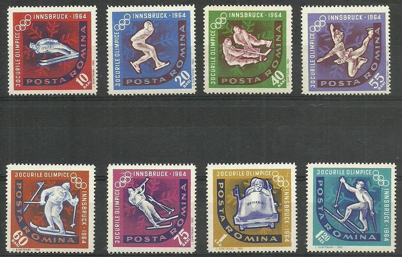 Znaczek Rumunia 1964 Mi 2195-2205 Czyste **