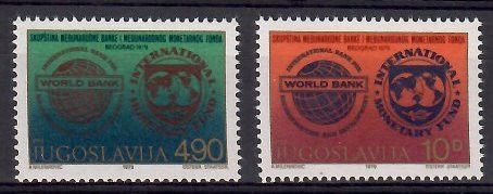 Znaczek Jugosławia 1979 Mi 1802-1803 Czyste **