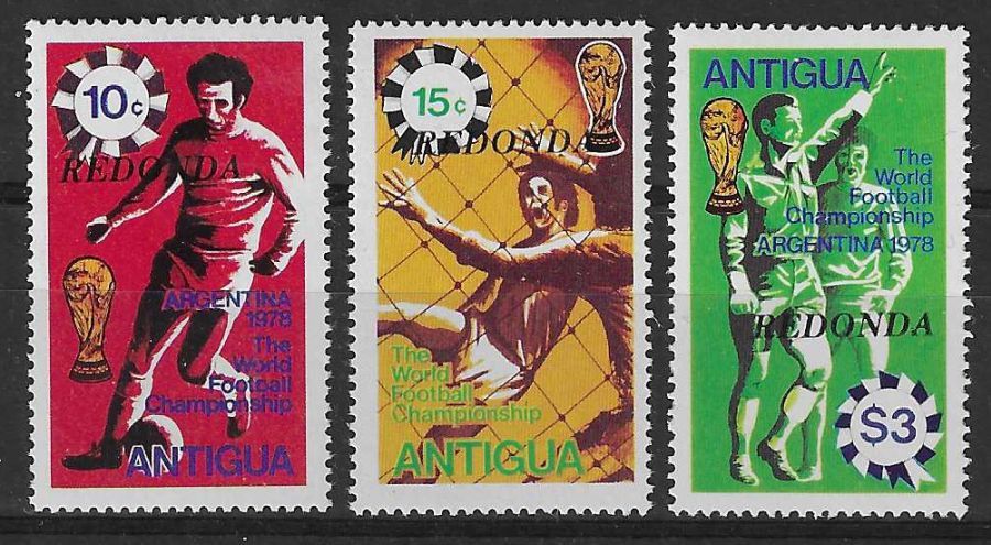 Znaczek Redonda 1979 Mi 18-20 Czyste **