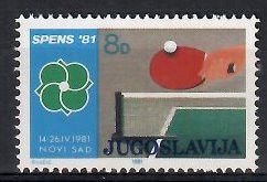 Znaczek Jugosławia 1981 Mi 1882 Czyste **