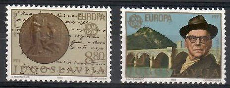 Znaczek Jugosławia 1983 Mi 1984-1985 Czyste **