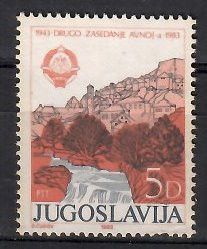 Znaczek Jugosławia 1983 Mi 2019 Czyste **