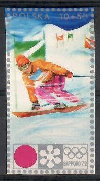 Znaczek Polska 1972 Mi 2147 Fi 2000 Czyste **