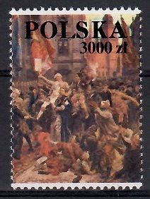 Znaczek Polska 1991 Mi 3330 Fi 3182 Czyste **