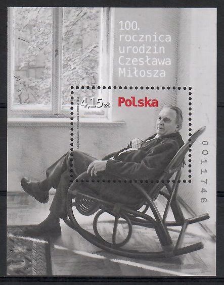 Znaczek Polska 2011 Mi bl 198 Fi bl 230 Czyste **