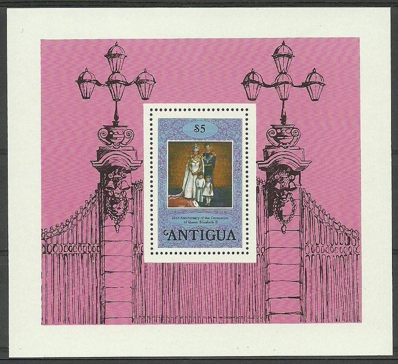 Znaczek Antigua i Barbuda 1978 Mi bl 36 Czyste **