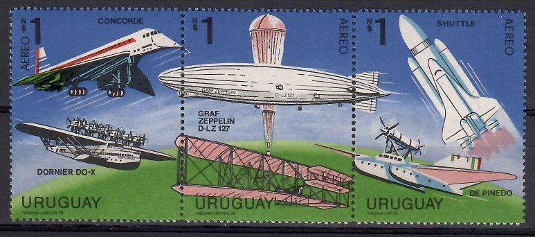 Znaczek Urugwaj 1978 Mi 1496-1498 Czyste **