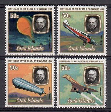 Znaczek Wyspy Cooka 1979 Mi 611-614 Czyste **