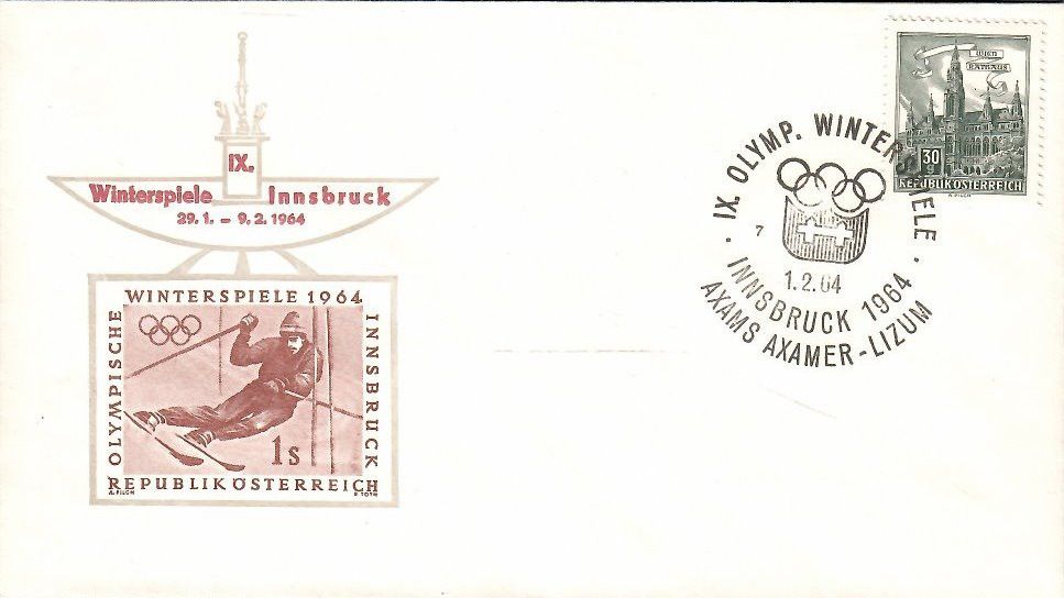 Znaczek Austria 1962 Mi 1111 FDC