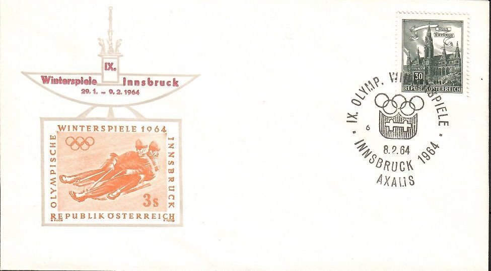 Znaczek Austria 1962 Mi 1111 FDC
