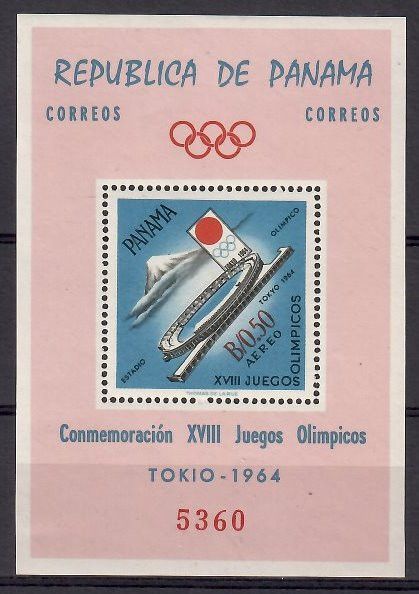 Znaczek Panama 1964 Mi bl 17 Czyste **