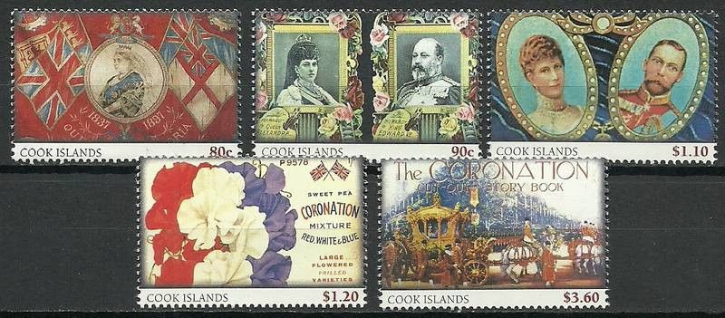 Znaczek Wyspy Cooka 2013 Mi 1797-1801 Czyste **