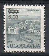 Znaczek Jugosławia 1986 Mi 2155A Czyste **