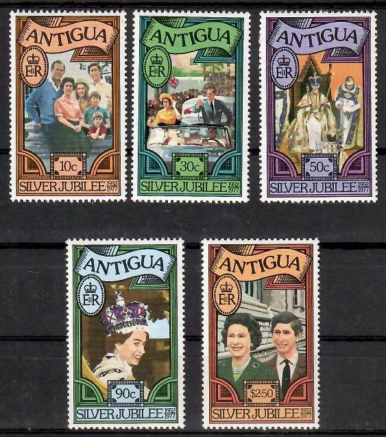 Znaczek Antigua i Barbuda 1977 Mi 453-457 Czyste **