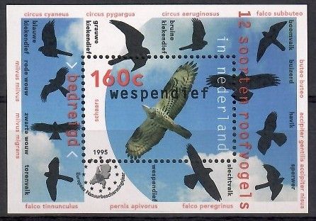 Znaczek Holandia 1995 Mi bl 44 Czyste **