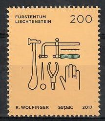 Znaczek Liechtenstein 2017 Mi 1846 Czyste **