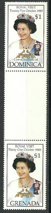 Znaczek Dominika 1985 Mi 930(GRD) Czyste **