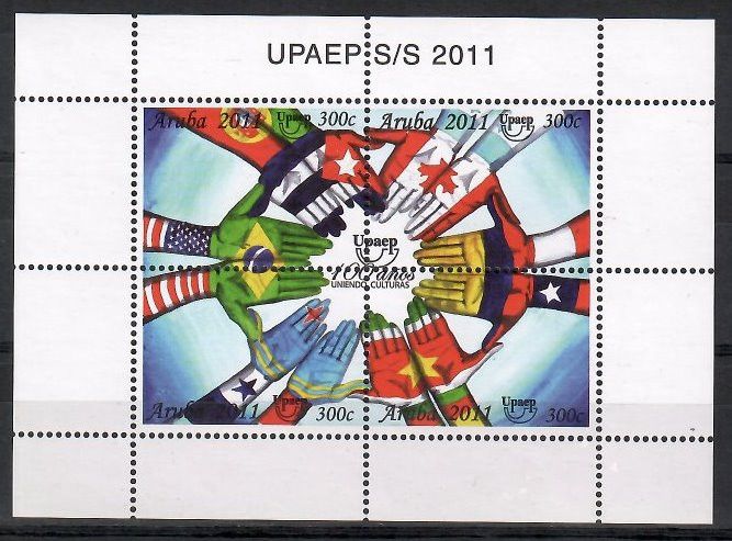 Znaczek Aruba 2011 Mi bl 13 Czyste **