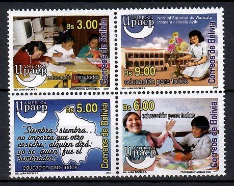 Znaczek Boliwia 2007 Mi 1721-1724 Czyste **
