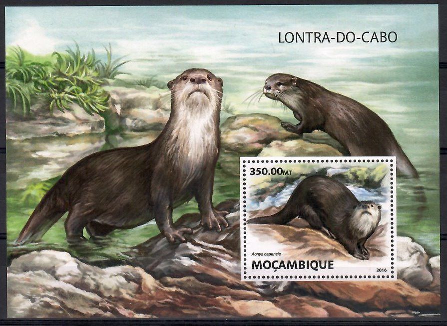 Znaczek Mozambik 2016 Mi bl 1217 Czyste **