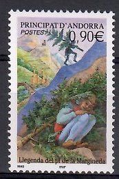 Znaczek Andora (francuska) 2003 Mi 611 Czyste **