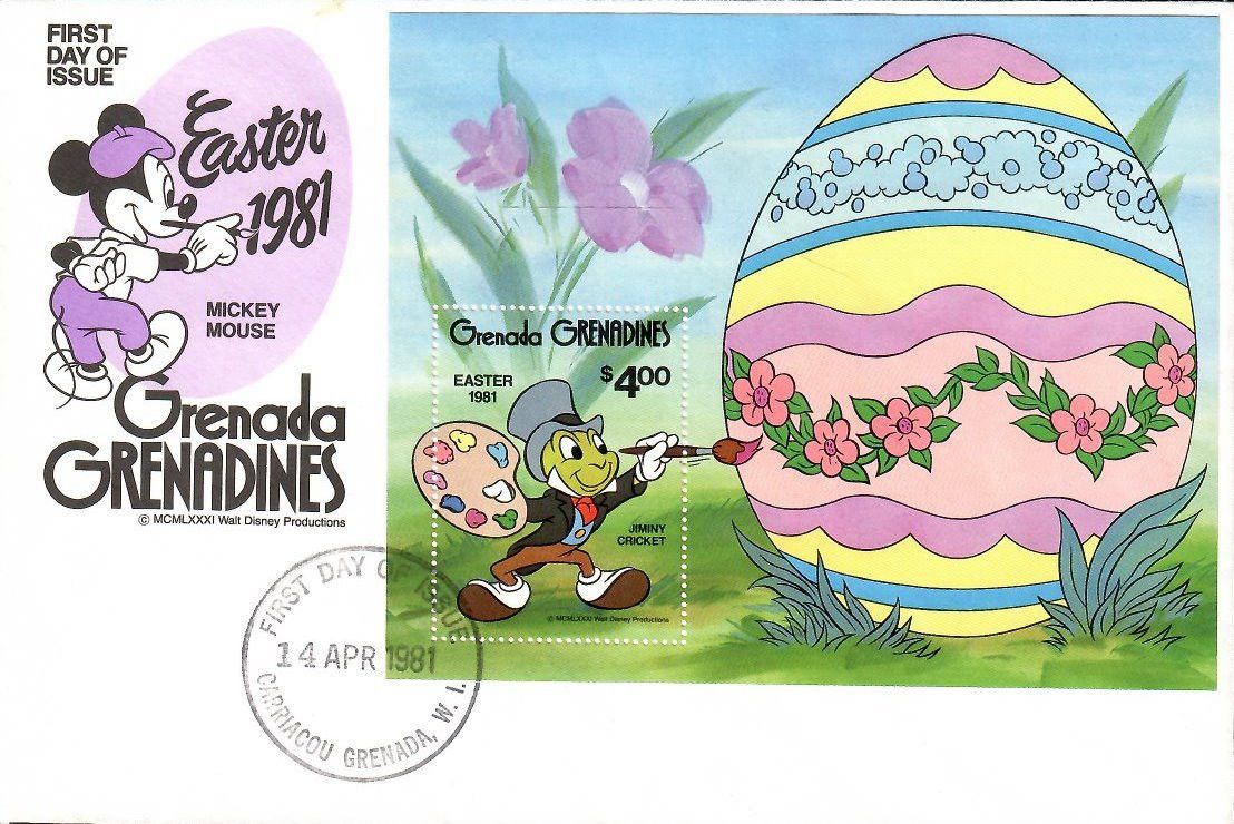 Znaczek Grenada i Grenadyny 1981 Mi bl 54 FDC