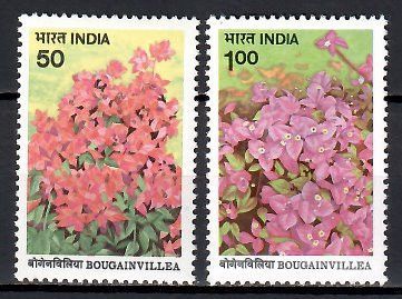 Znaczek Indie 1985 Mi 1022-1023 Czyste **