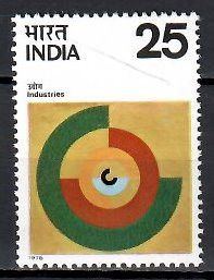 Znaczek Indie 1976 Mi 672 Czyste **