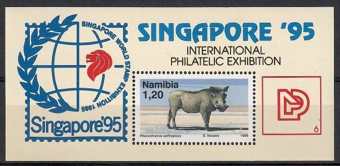 Znaczek Namibia 1995 Mi bl 23 Czyste **