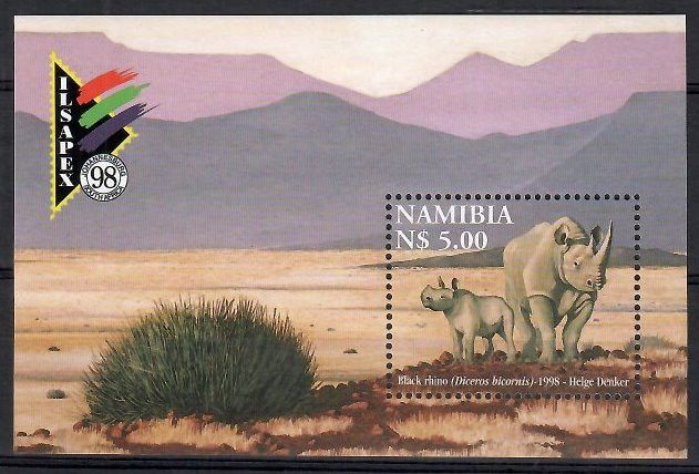 Znaczek Namibia 1998 Mi bl 45 Czyste **