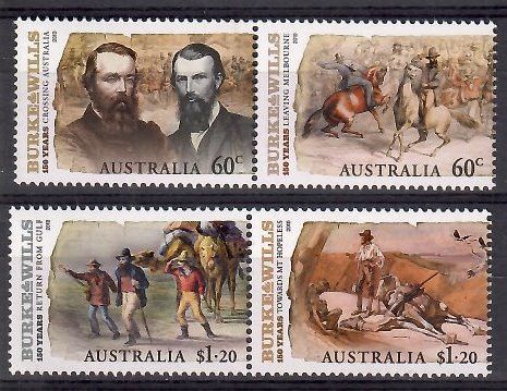 Znaczek Australia 2010 Mi 3447-3450 Czyste **