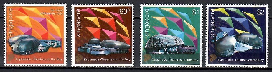 Znaczek Singapur 2002 Mi 1199-1202 Czyste **